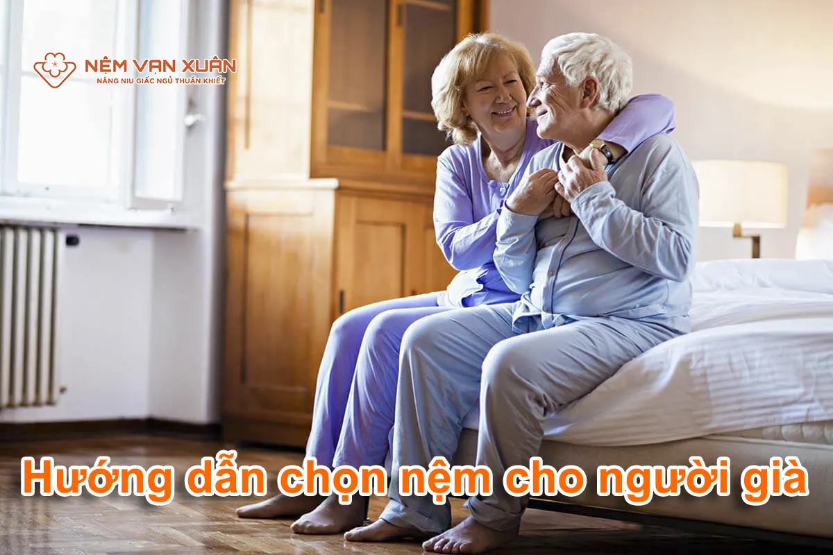hướng dẫn chọn đệm cho người già